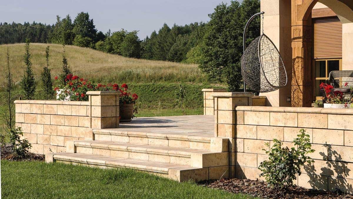 Semmelrock Bradstone Travero lépcsőelem