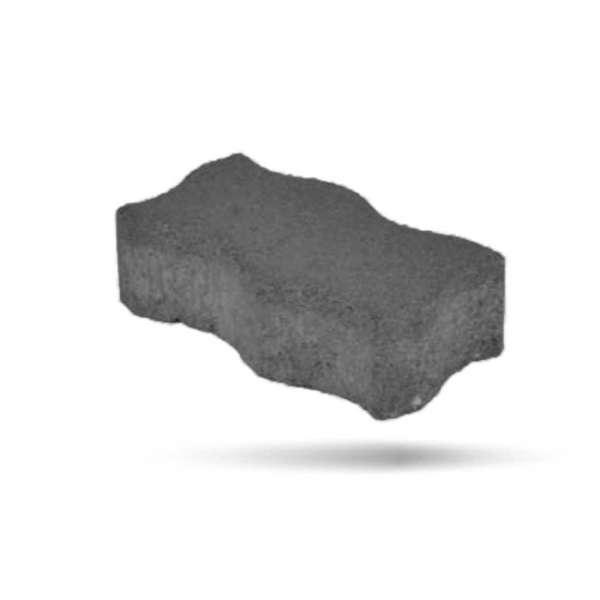 SW Salgókő térkő 6 cm - Fekete
